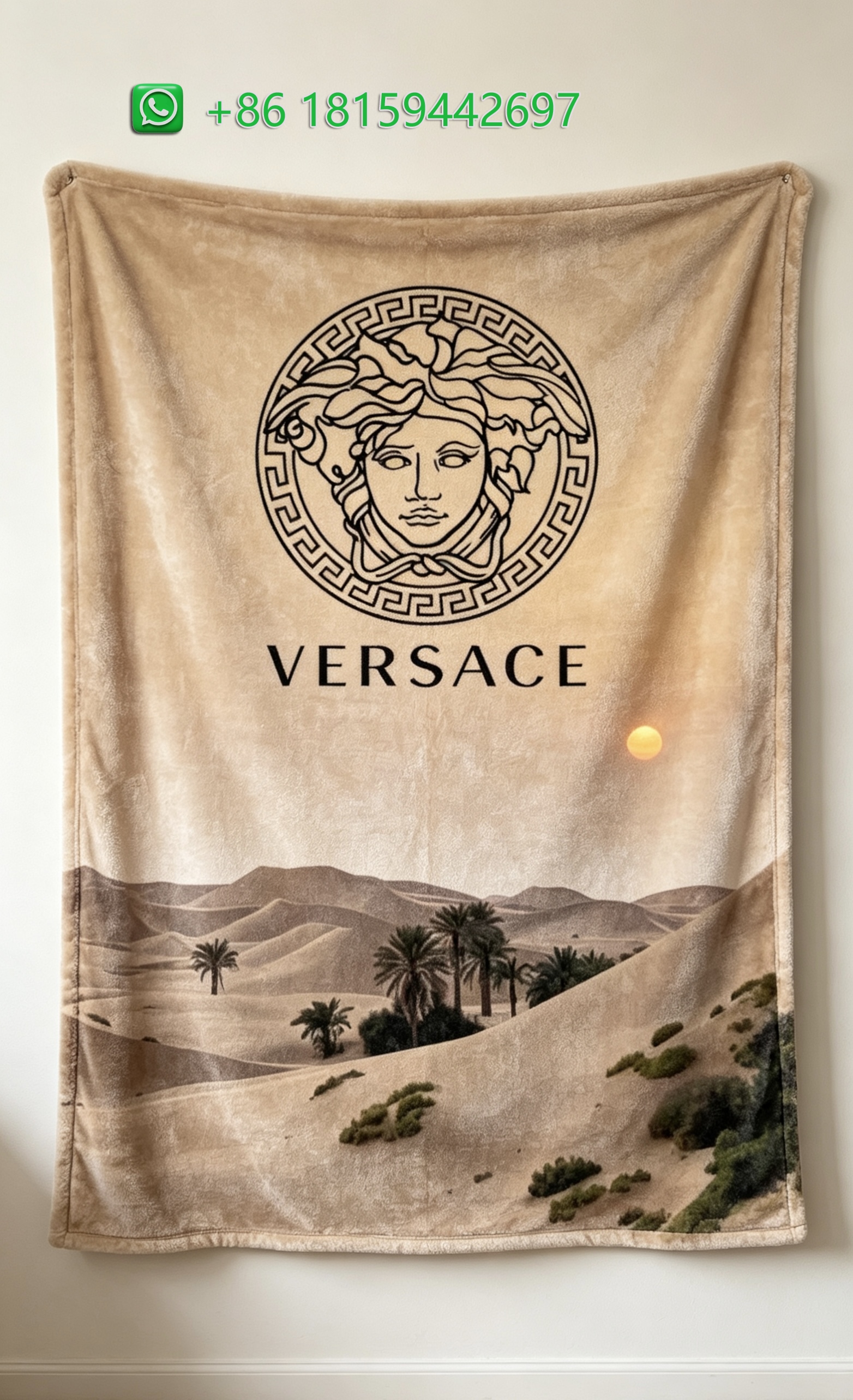 Versace Throw Blankets